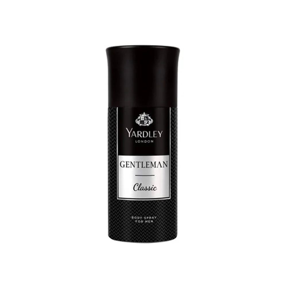 Yardley Bodyspray For Men Gentleman Black 150ml Yardley