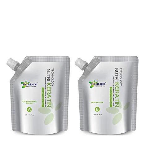 BIO-REACH Hair Straightening Cream & Neutralizer - 400ml BIO-REACH