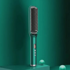 909 LED Hair Straightening Brush Cosmia.pk