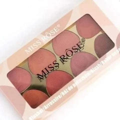 Miss Rose New Blush-on Palette - 8 Colors Miss Rose