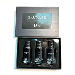 Dior Sauvage Gift Set for Men3-in-1 - 30ml - Dubai - 100% Original Testers Dior