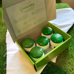 The Liberal Green Apple 5 Step Facial Kit - 100g Each The Liberal