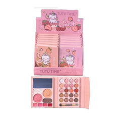 Any Lady Sweet Tutu Time Popcorn 28 Color Eyeshadow Palette Tutu me