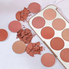 Miss Rose Blushers Palette - 10-Color Miss Rose