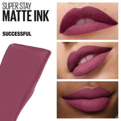 Maybelline - Superstay Matte Ink Lipstick - Pinks Edition - 165 Successful Maybelline