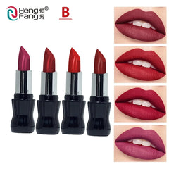 Heng Fang 4pcs Matte Cola Coca Lipstick Set Heng Fang