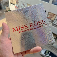 Miss Rose Glitter Eyeshadow Palette - 16 Color Miss Rose