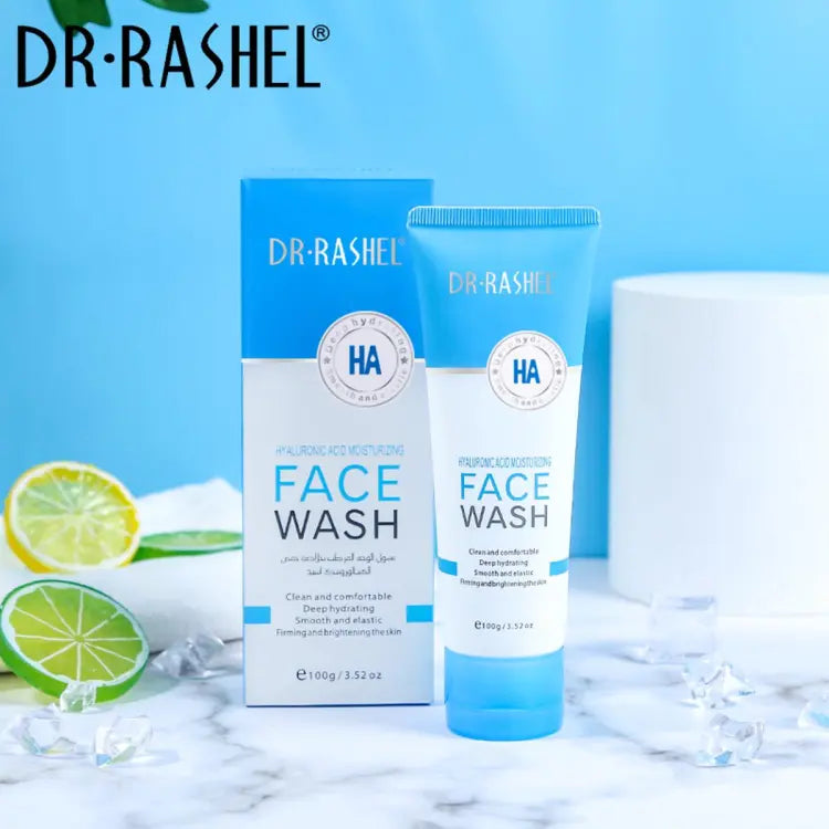 Dr Rashel Hyaluronic Acid Moisturizing and Smooth Face Wash - 100g DR.Rashel