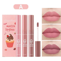 3Pcs Dragon Ranee Long-Lasting Matte Lip Dragon Ranee