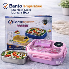 Banto Temperature Sensor Stainless Steel Lunch Box Cosmia.pk