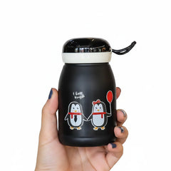 penguin water bottle hot water drinking flask bottle for kids Cosmia.pk