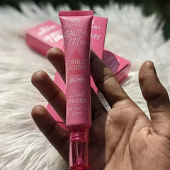 Warda Beauty 2 in 1 Sorbet Blush For lip & Cheeks - 40ml Warda Beauty