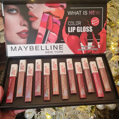 Maybelline lipgloss Set - Pack of 12 Maybelline