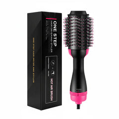 One Step Hot Air Brush - Dryer + Straightener One Step