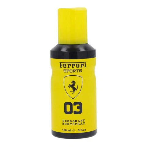 Ferrari Sports 03 Deodorant Body Spray – 150ml Ferrari