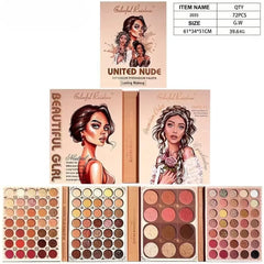 Colorful Rainbow 4-Fold Eyeshadow Palette Colorful Rainbow