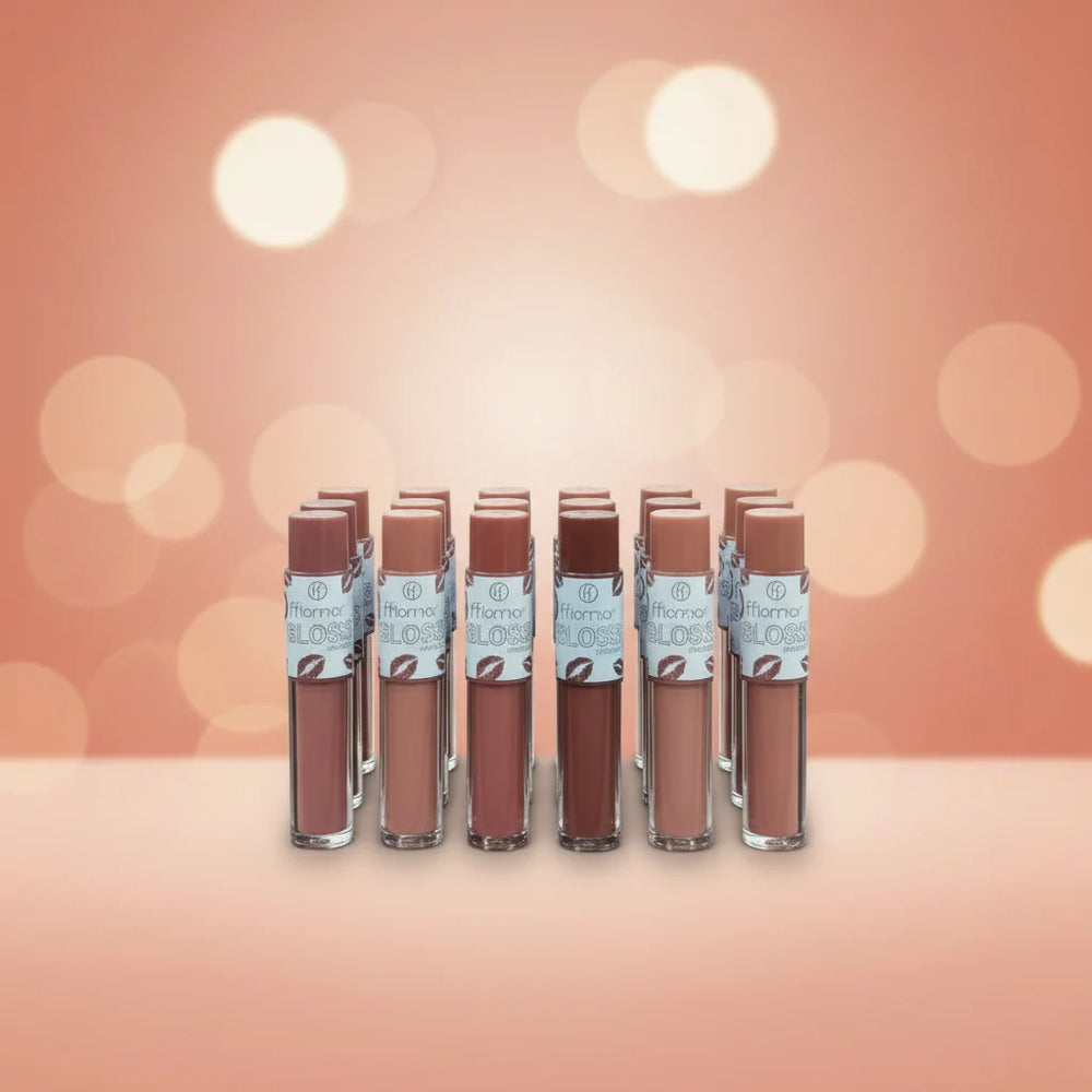 fflomror Beautiful Velvet Nude Lip Gloss Fflomror