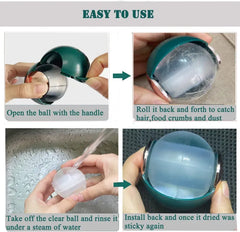 Ball Lint Remover Hair Removal Ball Washable Sticky Roller - Each Cosmia.pk