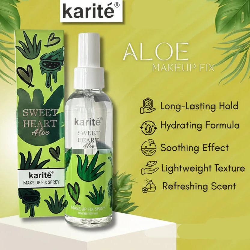 Karité Sweet Heart Aloe Make Up Fix Spray Karite