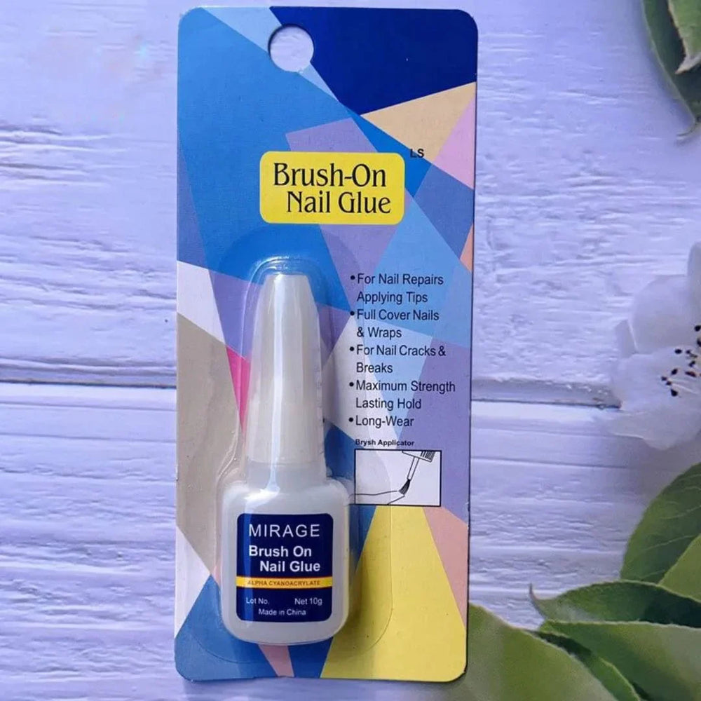 Brush-On Nail Glue Brush On
