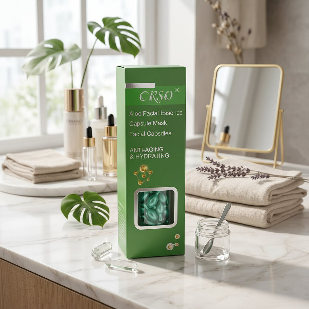 CRSO Aloe Facial Essence Capsule Mask CRSO