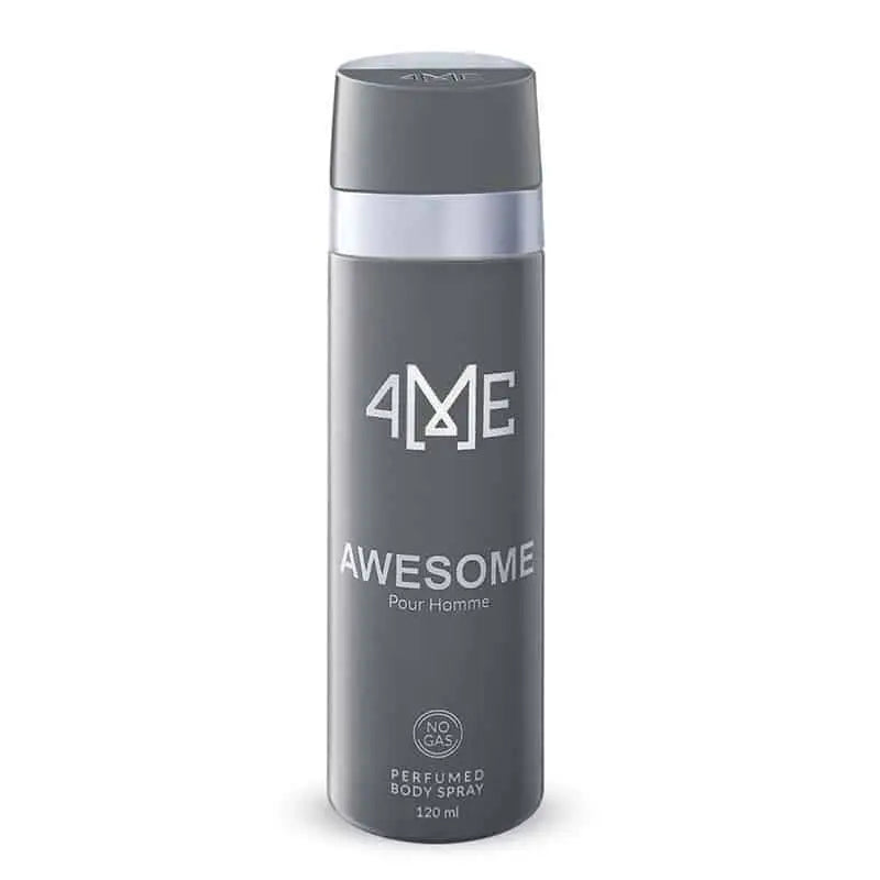 4Me Awesome Men Perfumed Body Spray 120ML 4ME