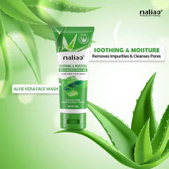 Maliao Soothing Aloe Vera Face Wash -130g Maliao