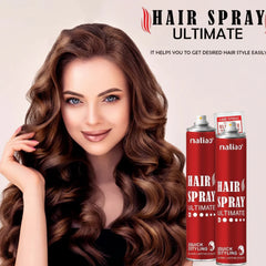 Maliao Fixing Hair Spray For Quick Styling Long Lasting - 420ml Maliao