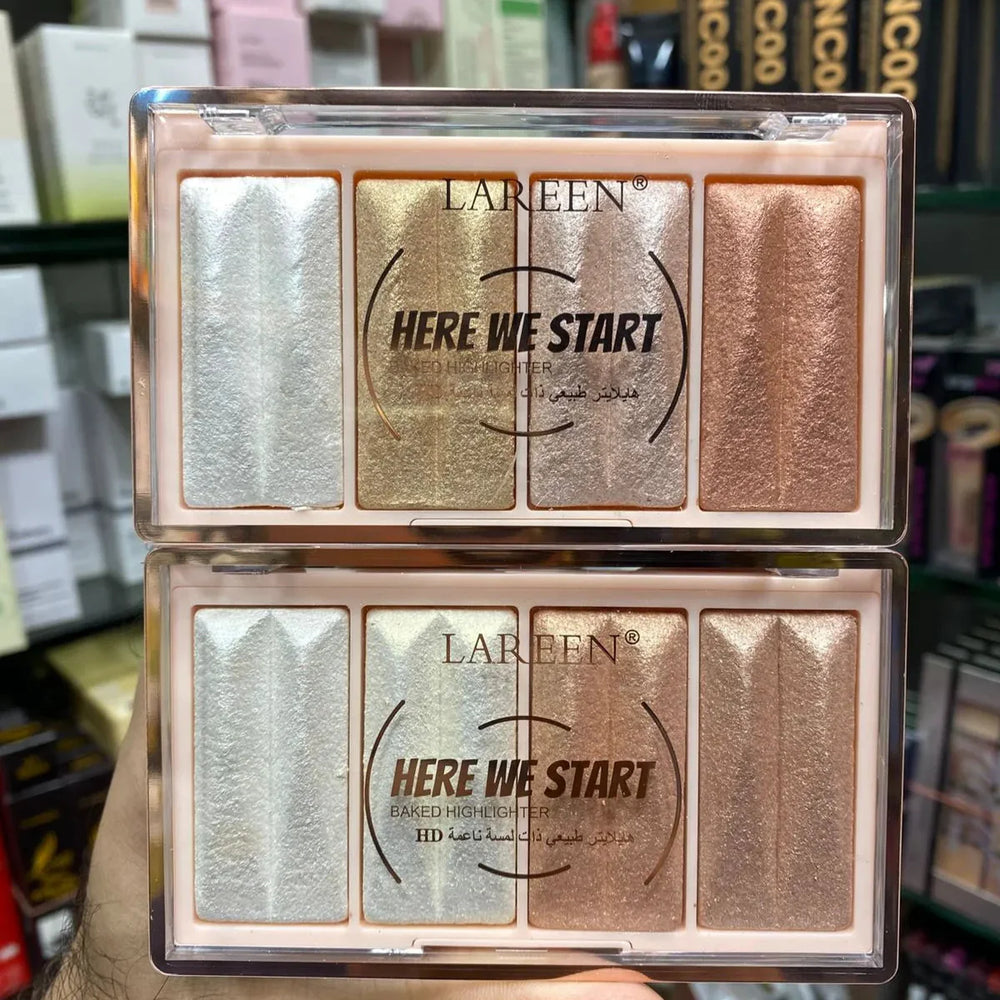 4 Colors Lareen Highlighter Palette Lareen