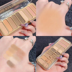 Miss Lara 9-color Blush Highlighter Eyeshadow Palette Miss Lara