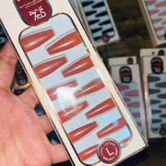 7To5 Talklee Stylish Artifical Nails With Free Stickers Talklee