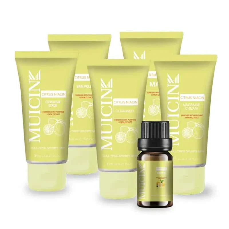 Muicin 6-Step Facial Kit - Lemon Citrus Muicin