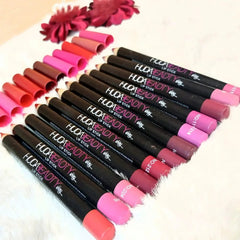Huda Beadty Lip & Eye Color Pencil Pack Of 12 Huda Beadty