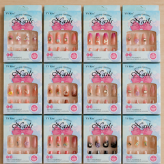 YY Kiss Luxury Press On Nails - 12Pcs YY Kiss