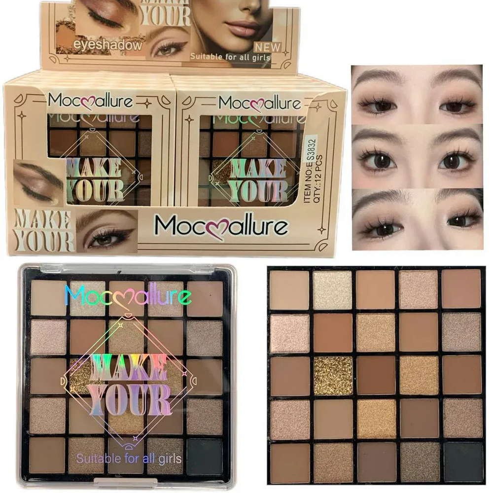 Mocallure Eyeshadow Palette - 25 Colors Mocallure