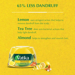 Vatika Naturals Anti-Dandruff Styling Hair Cream 140ml Vatika