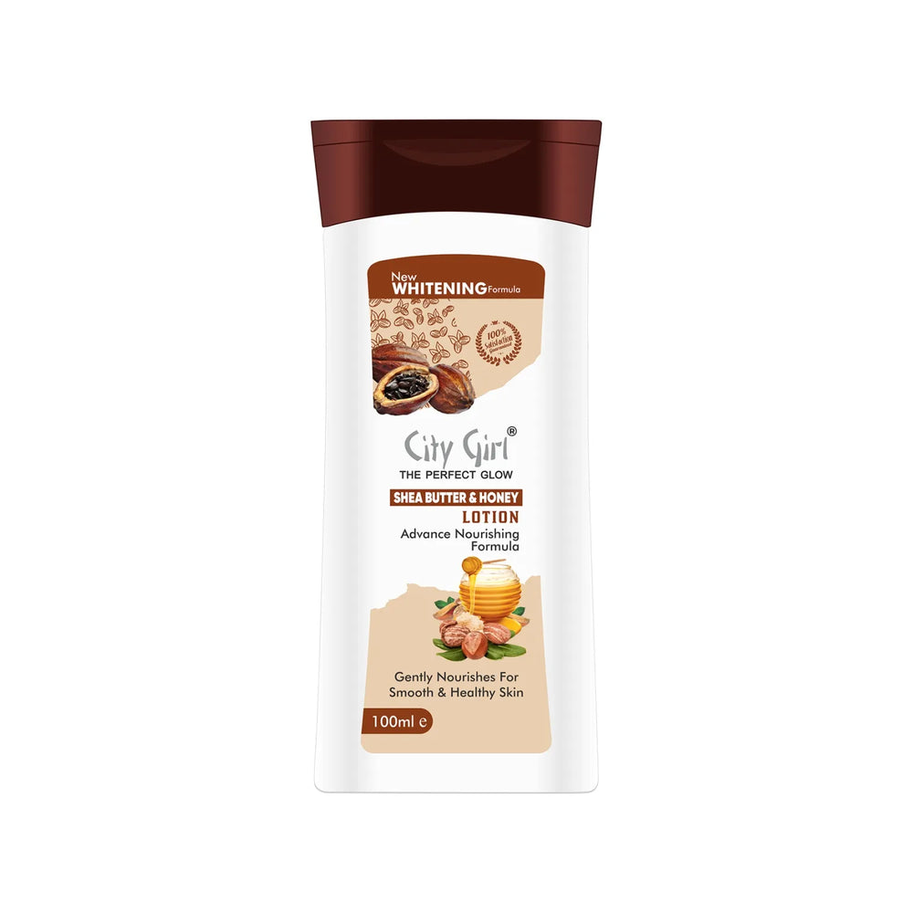 City Girl Shea Butter & Honey Moisturizing Lotion - 100ml City Girl