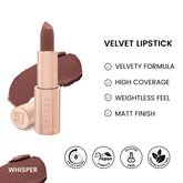 ST London - Velvet Ultra Matt Lipstick - Whisper cosmia.pk