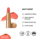 ST London - Matt Moist Long-Lasting Lipstick Cosmia.pk