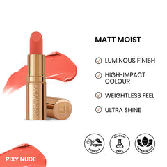 ST London - Matt Moist Long-Lasting Lipstick Cosmia.pk