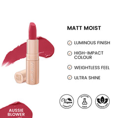 ST London - Matt Moist Long-Lasting Lipstick - Aussie Blower cosmia.pk