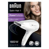 Braun Satin Hair1 Ultra Light 1800W Hair Dryer, HD-180 Braun