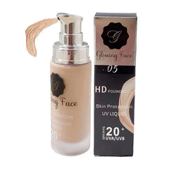 Glowing Face HD UV Skin Protection Foundation Glowing Face