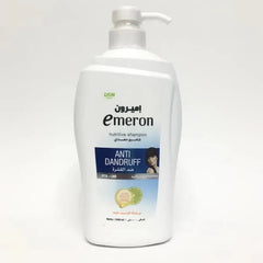 Emeron Nutritive Shampoo Anti Dandruff with ZPTO + Lime - 1000ml Emeron