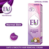 EU Safe & Smooth Normal Skin Hair Removal Cream 75g EU