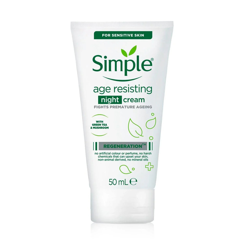 Simple Regeneration Age Resisting Night Cream - 50ml Simple