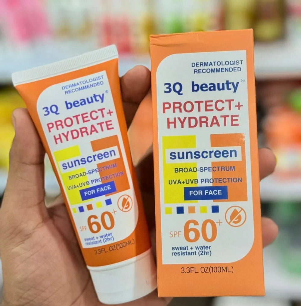 3Q Beauty Protect+Hydrating Sunblock SPF 60 100ml 3Q Beauty