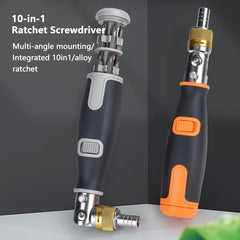 10 in 1 Multi-Angle Ratchet Screwdriver Multifunctional Repair Tools Cosmia.pk