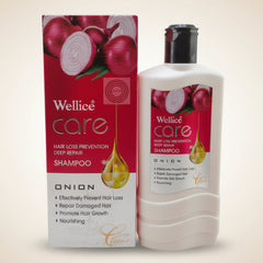 Wellice Onion Care Hair Loss Prevention Shampoo - 400ml Wellice