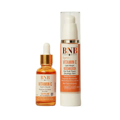 BNB Vitamin C Night Cream 50ml With Vitamin C Serum - 30ml BnB